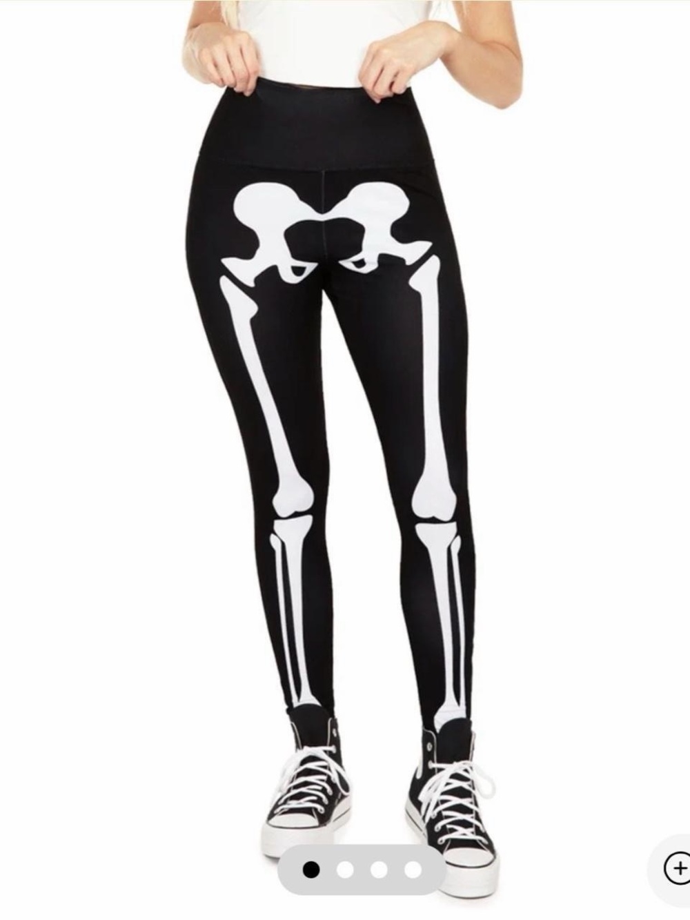 Tipsy Elves Black skeleton leggings